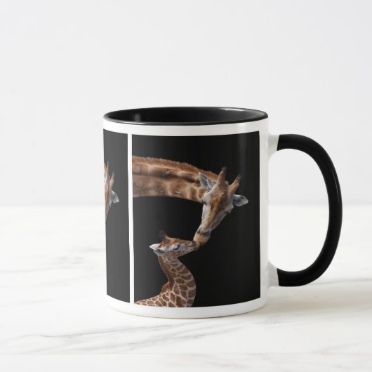 Giraffe Kisses Tasse (Rechts)