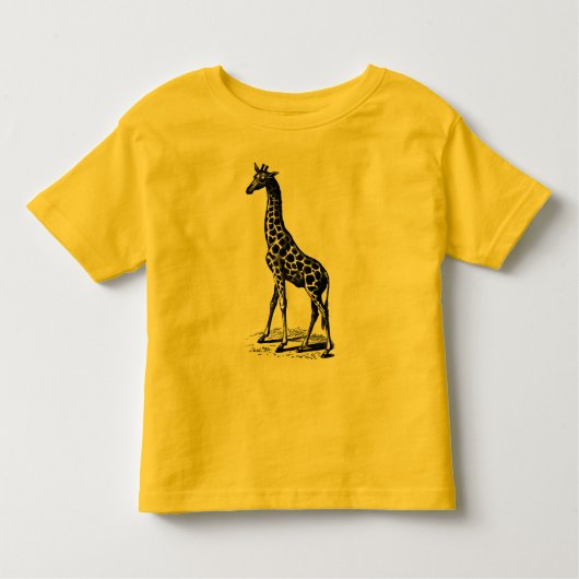 Giraffe Kleinkind T-shirt (Vorderseite)