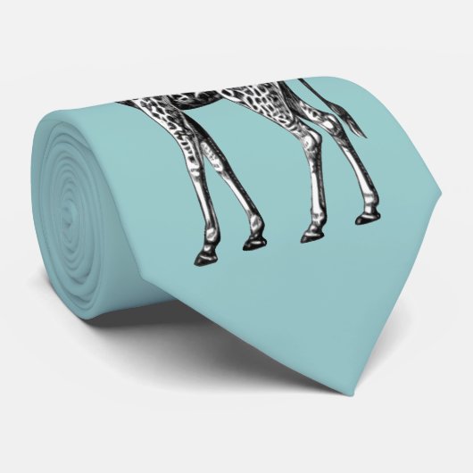 Giraffe Krawatte (Gerollt)