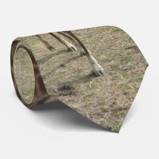 Giraffe Krawatte (Gerollt)