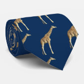 Giraffe Krawatte (Gerollt)