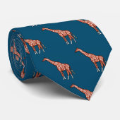 Giraffe Krawatte (Gerollt)