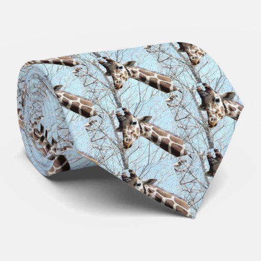 Giraffe Krawatte (Gerollt)