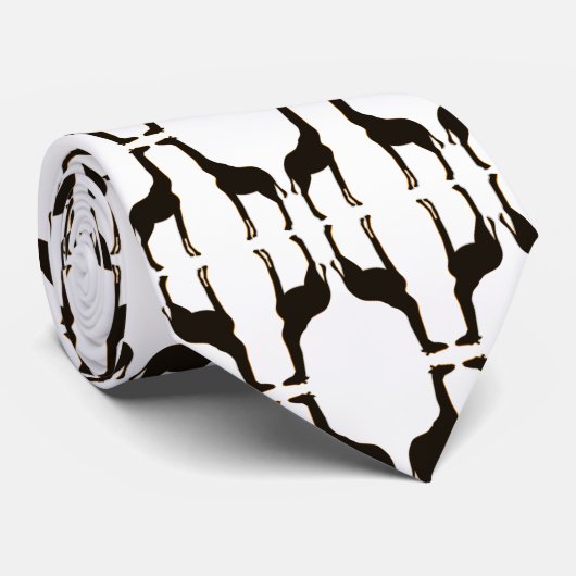 Giraffe Krawatte (Gerollt)