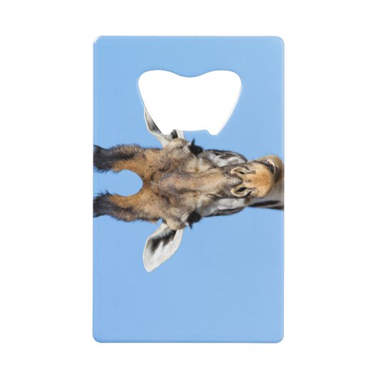 Giraffe Kreditkartenflaschenöffner (Vorderseite)