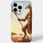 Giraffe-Krieger Case-Mate iPhone Hülle (Rückseite)