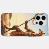 Giraffe-Krieger Case-Mate iPhone Hülle (Rückseite (Horizontal))
