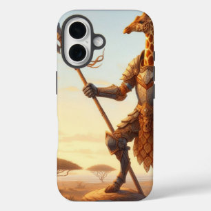 Giraffe-Krieger iPhone 16 Hülle