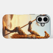 Giraffe-Krieger Case-Mate iPhone Hülle (Rückseite (Horizontal))