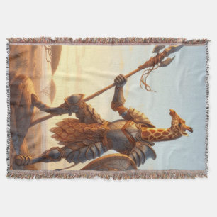 Giraffe-Krieger Decke