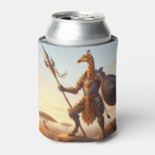 Giraffe-Krieger Dosenkühler (Kanne Vorderseite)