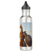 Giraffe-Krieger Edelstahlflasche (Rechts)
