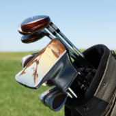Giraffe-Krieger Golf Headcover (In Situ)