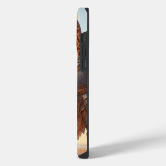 Giraffe-Krieger iPhone Hülle (Linke Seite)