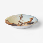 Giraffe-Krieger Pappteller (Gewinkelt)