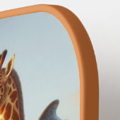 Giraffe-Krieger Pickleball Schläger (Linke Seite)