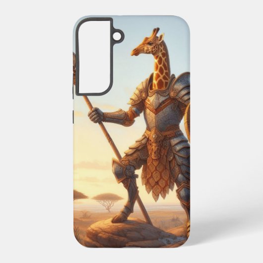 Giraffe-Krieger Samsung Galaxy Hülle (Rückseite)