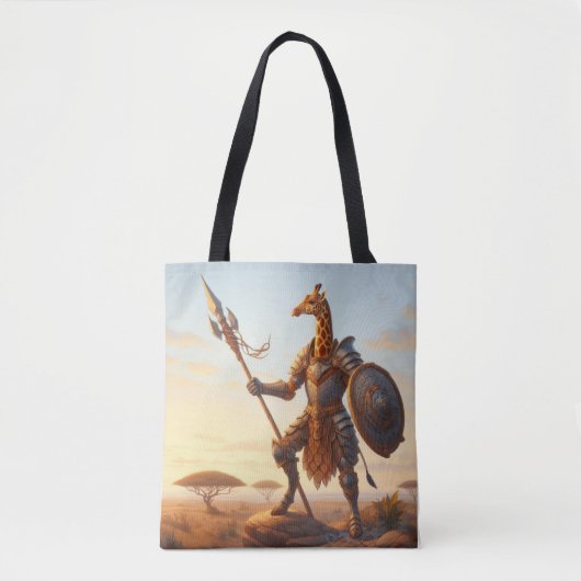 Giraffe-Krieger Tasche (Vorderseite)