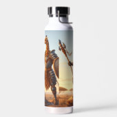 Giraffe-Krieger Trinkflasche (Links)