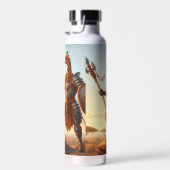 Giraffe-Krieger Trinkflasche (Rechts)