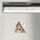 Giraffe, Krüger-Nationalpark, Südafrika Magnet (In Situ (Geschirrspüler))