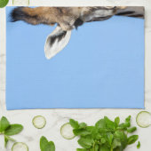 Giraffe Küchentuch (Gefaltet)