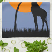 Giraffe Küchentuch (Gefaltet)