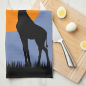 Giraffe Küchentuch (Viertel Falte)