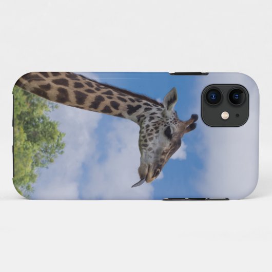 Giraffe Landtier Case-Mate iPhone Hülle (Rückseite (Horizontal))
