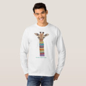 Giraffe Langarm T-Shirt (Vorne ganz)