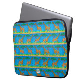 Giraffe - Laptop-Sieb Laptopschutzhülle (Vorderseite Links)
