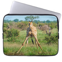 Giraffe Laptop Sleeve