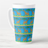 Giraffe - Latte Tasse (Linke Ecke)