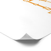 Giraffe-Leinwand Poster (Ecke)