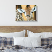 Giraffe Leinwanddruck (Insitu (Schlafzimmer))