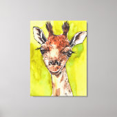 Giraffe Leinwanddruck (Vorderseite)