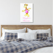 Giraffe Leinwanddruck (Insitu (Schlafzimmer))