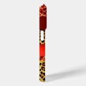 GIRAFFE LEOPARD HAUT ROTE RUBY GEMSTONE Case-Mate iPhone HÜLLE (Rückseite / Rechts)
