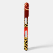 GIRAFFE LEOPARD HAUT ROTE RUBY GEMSTONE Case-Mate iPhone HÜLLE (Rückseite / Rechts)