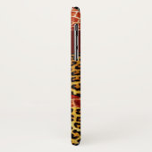 GIRAFFE LEOPARD HAUT ROTE RUBY GEMSTONE Case-Mate iPhone HÜLLE (Hinten/Links)