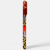GIRAFFE LEOPARD HAUT ROTE RUBY GEMSTONE Case-Mate iPhone HÜLLE (Rückseite / Rechts)