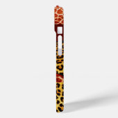 GIRAFFE LEOPARD HAUTBOW, ROT RUBY GEMSTONE Case-Mate iPhone HÜLLE (Rückseite / Links)