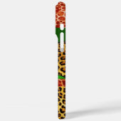 GIRAFFE LEOPARD SKIN GREEN EMERALD GEM Case-Mate iPhone HÜLLE (Rückseite / Links)