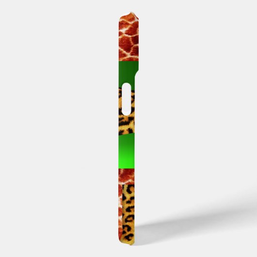 GIRAFFE LEOPARD SKIN GREEN EMERALD GEM Case-Mate iPhone HÜLLE (Rückseite / Rechts)