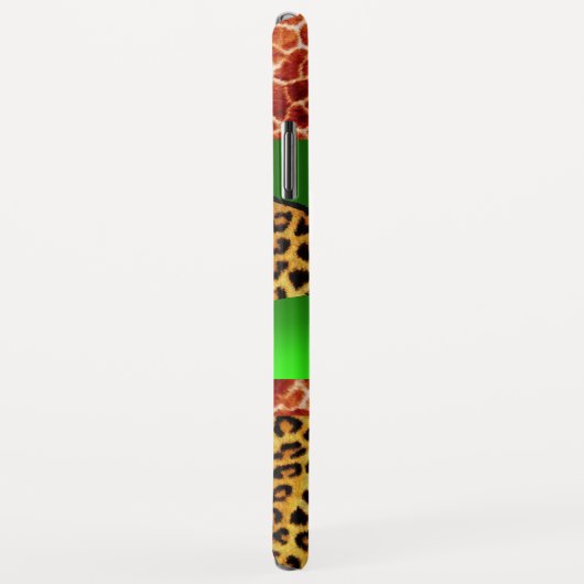 GIRAFFE LEOPARD SKIN GREEN EMERALD GEM Case-Mate iPhone HÜLLE (Hinten/Rechts)