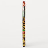 GIRAFFE LEOPARD SKIN GREEN EMERALD GEM Case-Mate iPhone HÜLLE (Hinten/Links)