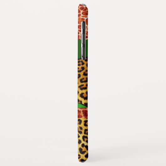GIRAFFE LEOPARD SKIN GREEN EMERALD GEM Case-Mate iPhone HÜLLE (Hinten/Links)