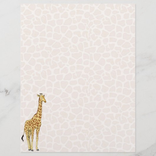 Giraffe Letterhead (Vorderseite)
