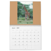 Giraffe-Liebe 2014 Kalender (Mär 2027)