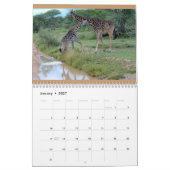Giraffe-Liebe 2014 Kalender (Jan 2027)